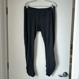 Calia Grey Full length Leggings, with ruching